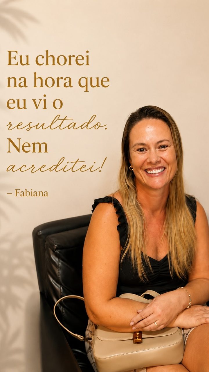 Depoimento de Fabiana, paciente da Royale